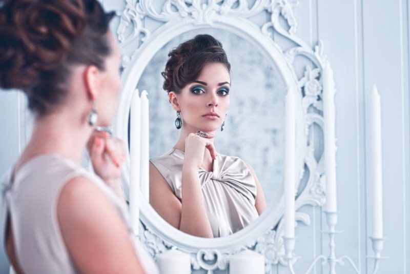 Pictures girls in mirror, mma sexy chick