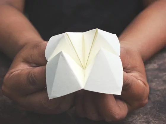 Создание гадалки из бумаги